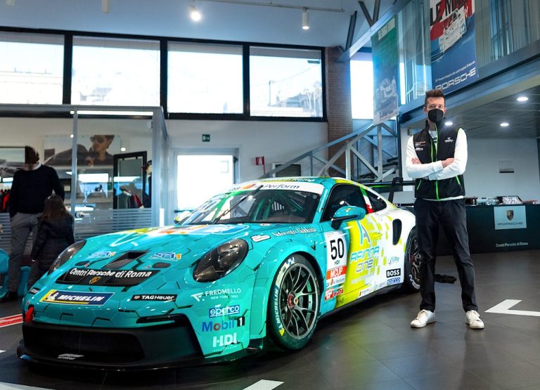 Fenici conclude con un podio il 2022 in Carrera Cup Italia