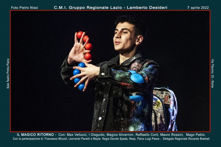 Il reatino Leonardo Panetti finalista al Festival Internazionale della Magia di San Marino
