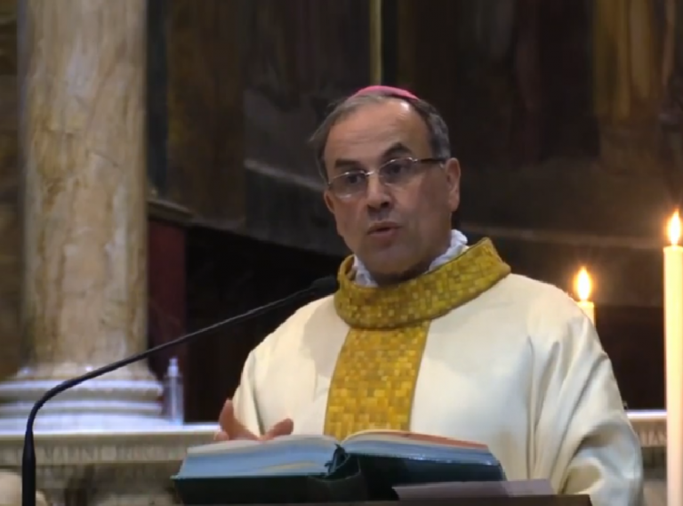 ► VIDEO – Pasqua 2022, le parole del vescovo di Rieti Domenico Pompili durante la Messa del Giovedi Santo