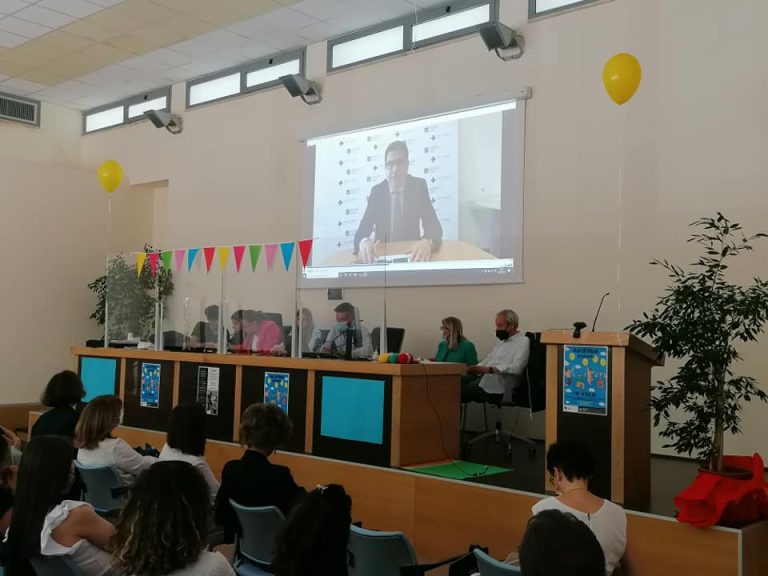 Video messaggio dell’assessore D’Amato all’evento conclusivo del “Percorso Integrato di Orientamento e Promozione della Salute”