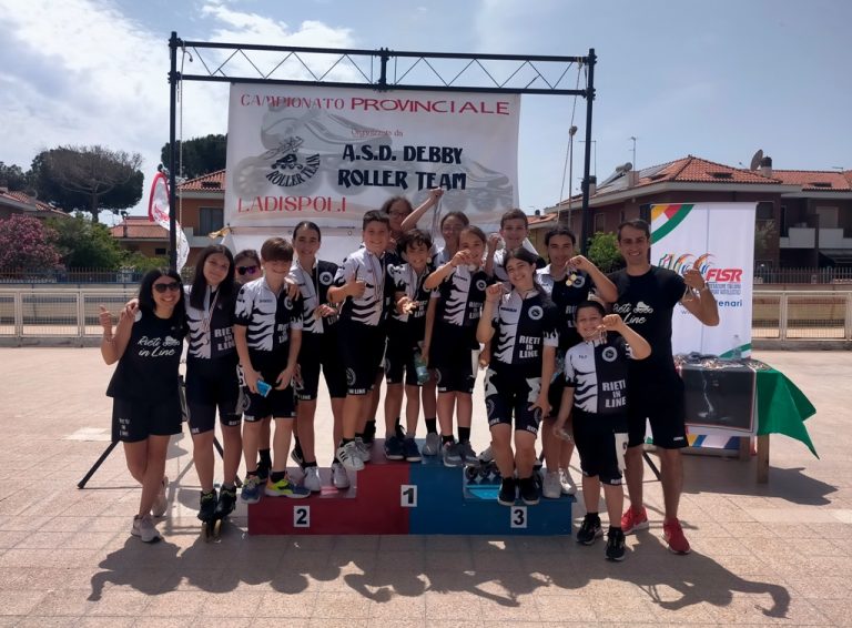L’ASD Rieti in Line è campionessa provinciale su pista e strada
