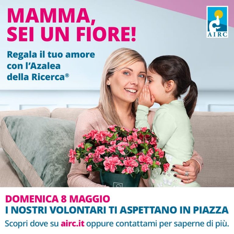 L’8 maggio a Rieti tornano le Azalee AIRC