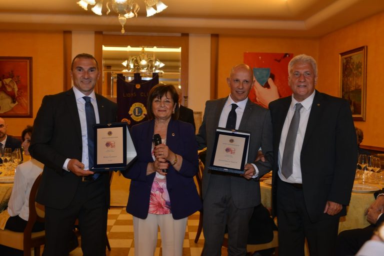 Conviviale Lions Club Rieti Host e consegna borse di studio