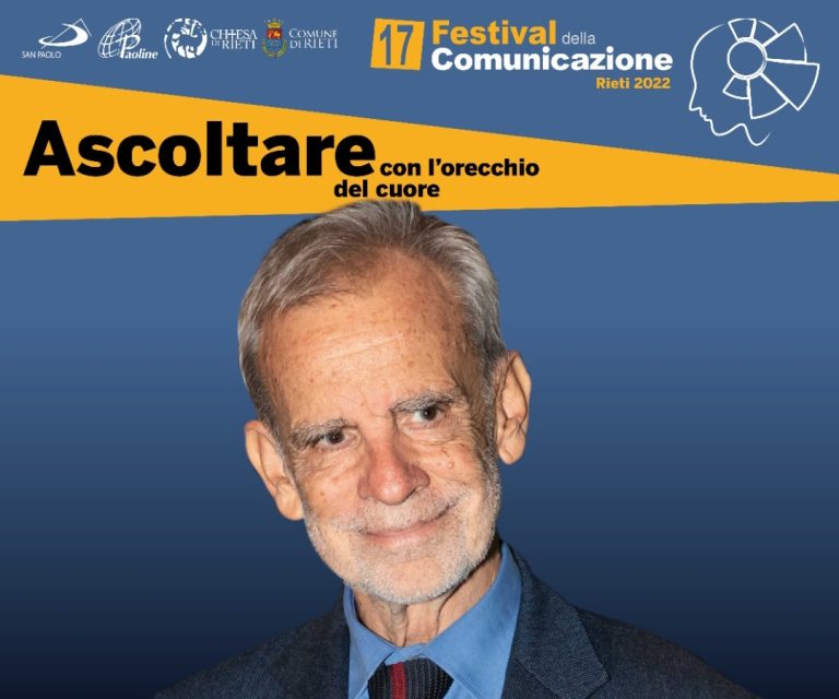 Il 5 maggio Luca Serianni ospite del Festival della Comunicazione di Rieti