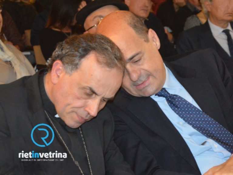 Greccio 2023, il vescovo di Rieti Domenico Pompili ed il presidente Nicola Zingaretti firmano protocollo
