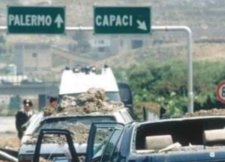 Strage di Capaci, il 23 maggio minuto di raccoglimento in piazza Vittorio Emanuele II