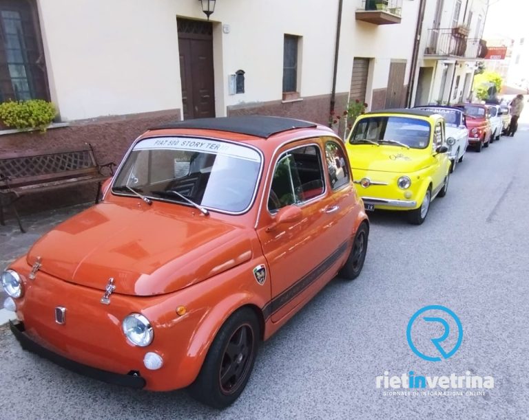 Raduno FIAT 500 Belmonte in Sabina – LE FOTO