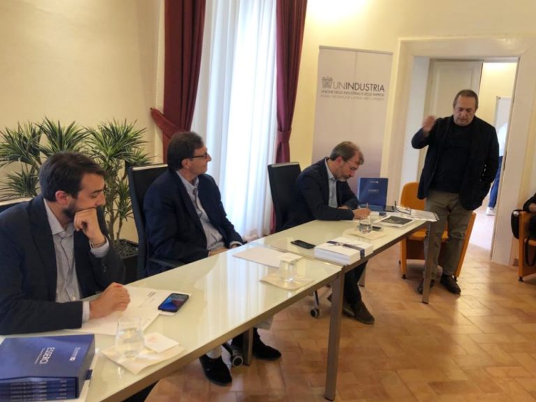 Unindustria ha incontrato i candidati a Sindaco di Rieti