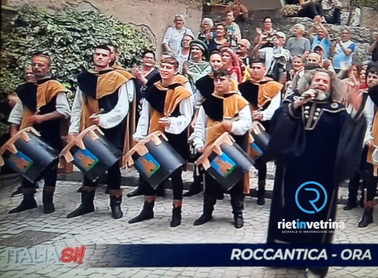 Roccantica si classifica al secondo posto ad “Italia Sì”, programma di Rai 1