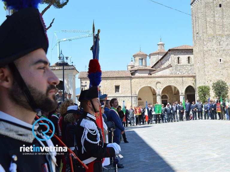 Il 2 giugno a Rieti festeggiamenti per il 76° Anniversario della Fondazione della Repubblica