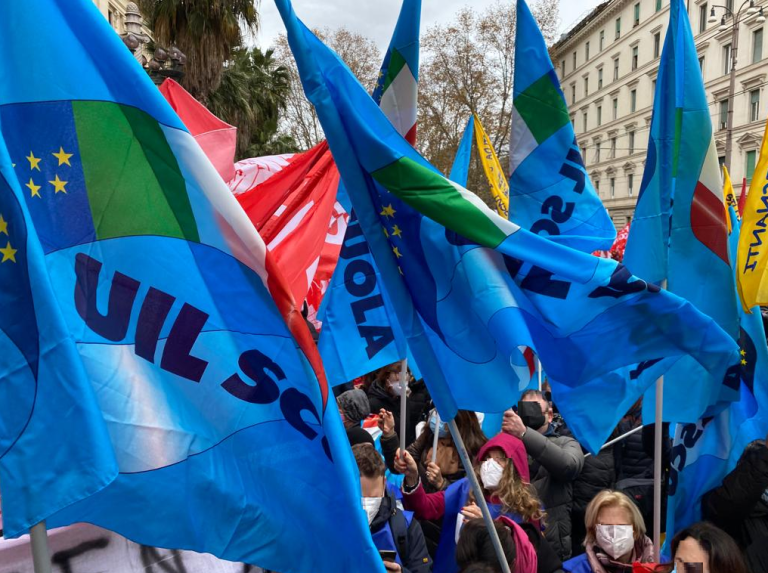 La UIL Scuola RUA alla manifestazione di Roma sul sostegno