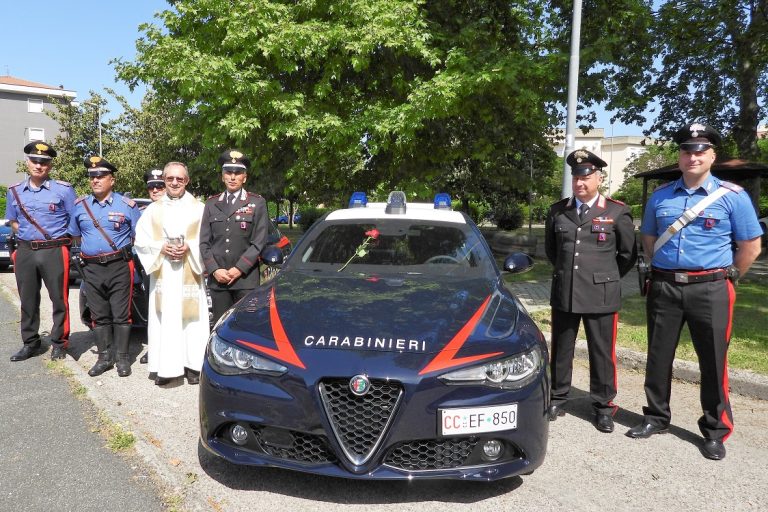 Santa Rita, benedetti anche gli automezzi dei Carabinieri