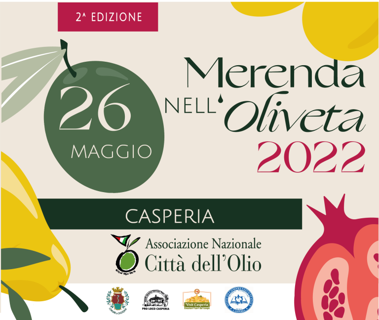 Giovedì 26 maggio fa tappa a Casperia  la “Merenda  nell’Oliveta”
