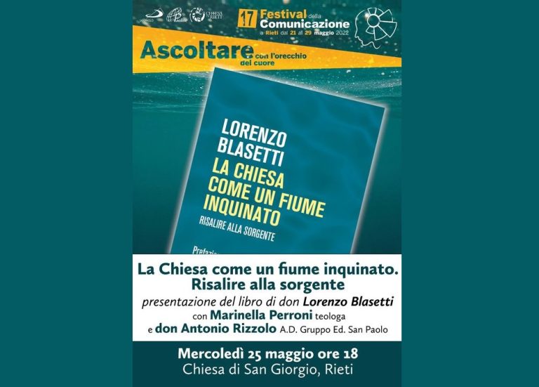 Festival della Comunicazione, il 25 febbraio presentazione libro di don Lorenzo Blasetti