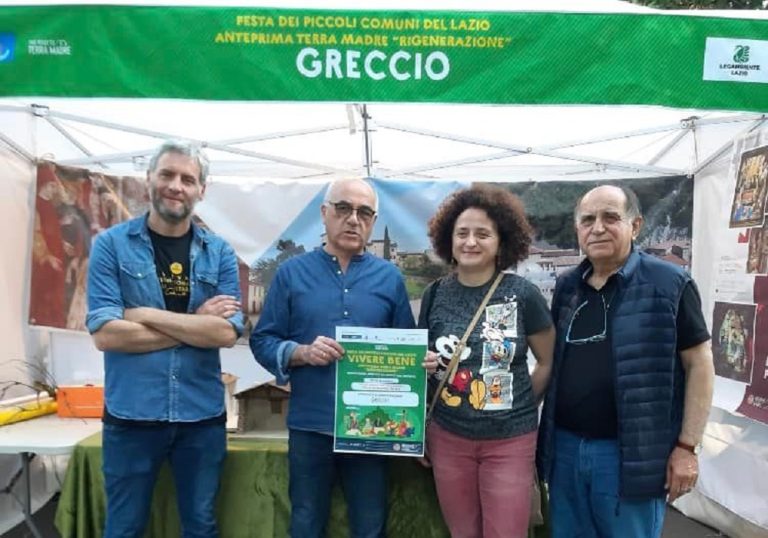 Anche Greccio alla Festa dei Piccoli Comuni del Lazio, Fabi: “Prima esperienza estremamente positiva”
