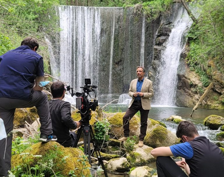 Il 19 giugno Posta e le Gole del Farfa in onda su Rai 3 con Mario Tozzi