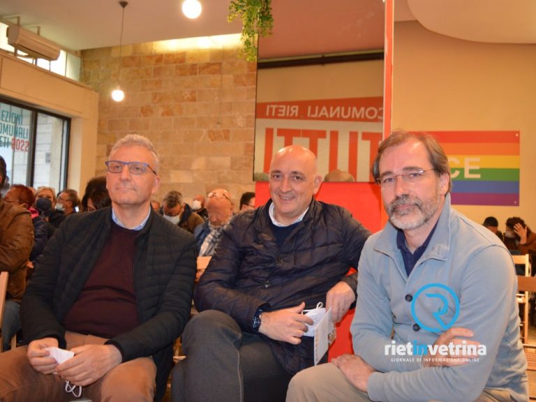 Leodori, Lombardi e Smeriglio ospiti di Simone Petrangeli: Cultura, lavoro, transizione ecologica i temi trattati – LE FOTO