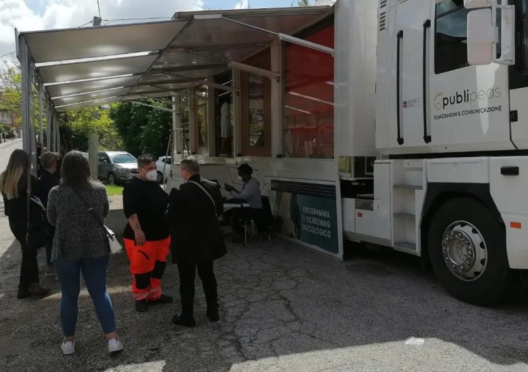 Dal 16 al 22 settembre la campagna di prevenzione itinerante ASL Rieti di screening oncologico