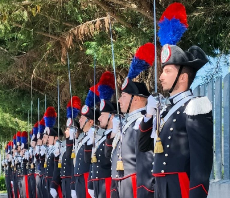 Carabinieri, ricorre il 208° anniversario dalla fondazione. Il 6 giugno cerimonia a Rieti