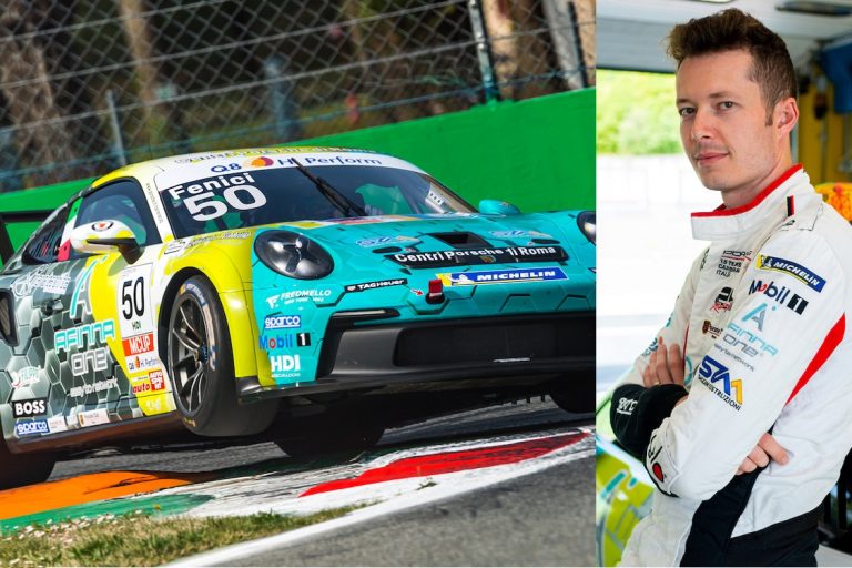 Il pilota reatino Fenici a caccia dei primi punti in Carrera Cup Italia a Misano