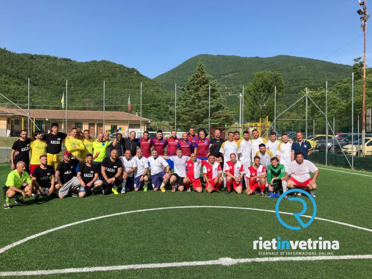 A Rieti il torneo di calcio A.N.C.D.A. e amici delle Forze dell’Ordine. Trionfo dei Carabinieri