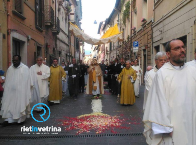 Il 19 giugno celebrazione del Corpus Domini e Processione