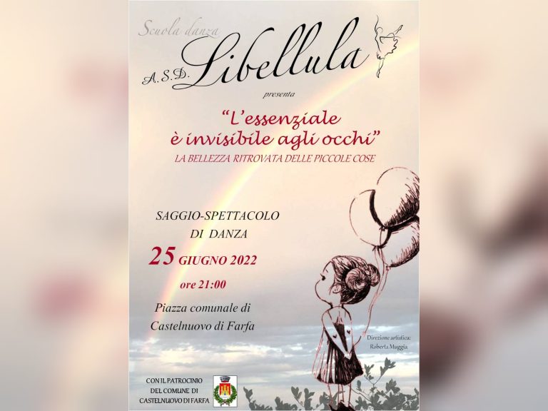A Castelnuovo di Farfa saggio – spettacolo di danza della ASD La Libellula