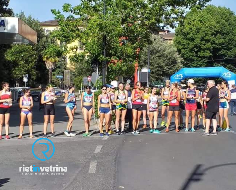 Campionati Assoluti Atletica, iniziata la Marcia 10 KM femminile