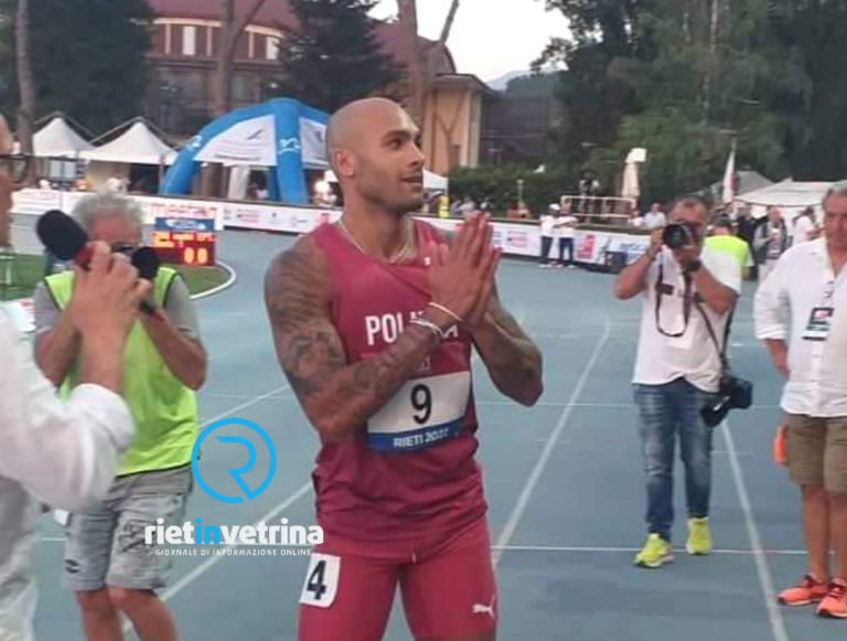 Marcel Jacobs vince i 100 metri e si laurea Campione italiano per la quinta volta