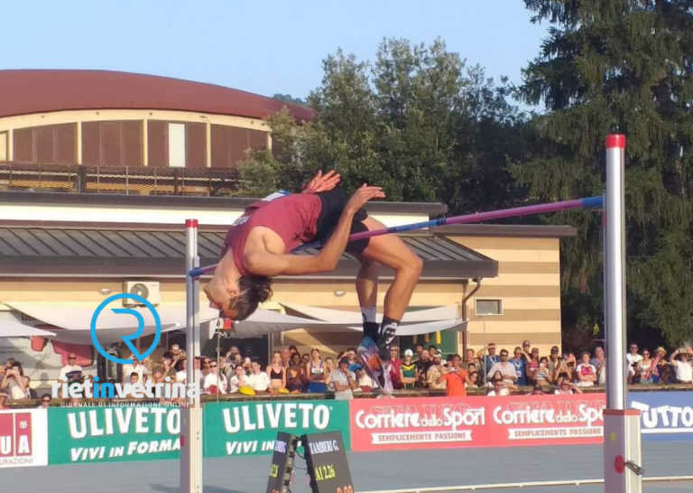 Assoluti Rieti, Tamberi è oro nel Salto in Alto