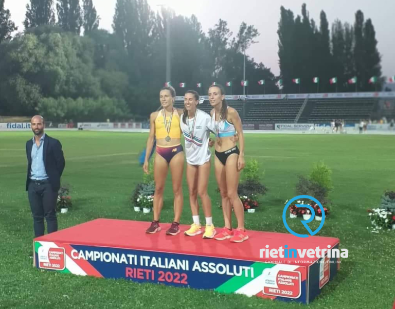 Martina Merlo vince nei 1.500 metri e conferma il titolo italiano