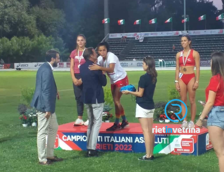 Assoluti Rieti, Roberta Bruni è oro nel Salto con l’Asta