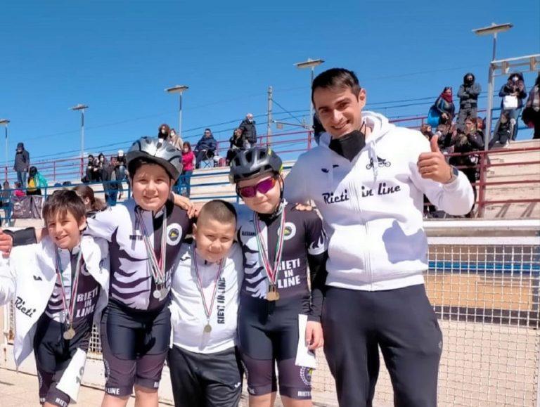 La Rieti in Line ai Campionati Italiani Pattinaggio Corsa Trofeo Tiezzi