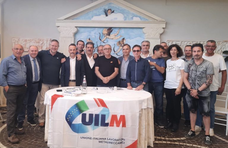 Congresso UILM Rieti, Franco Camerini rieletto segretario
