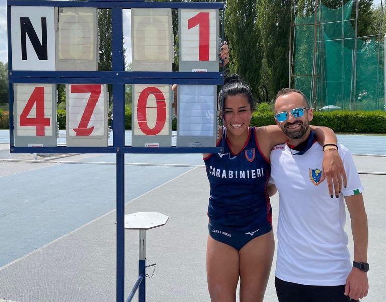 I Carabinieri Gruppo Sportivo 19 volte sul podio agli Assoluti di Atletica di Rieti