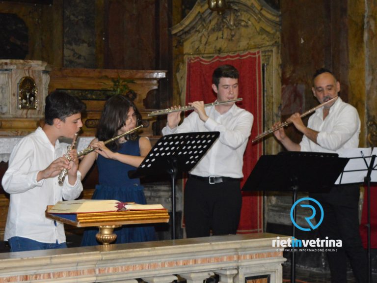 Festa Europea della Musica Rieti 2022, concerto e premiazione giovani flautisti – LE FOTO