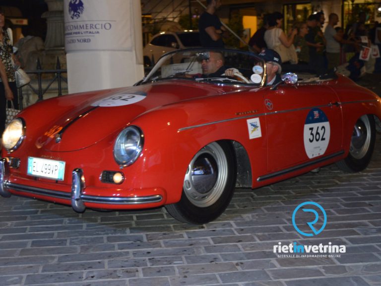 Il 14 giugno la Mille Miglia torna a Rieti