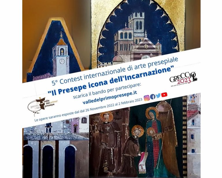 E’ online il 5 Contest internazionale di arte presepiale “Il Presepe icona dell’Incarnazione”