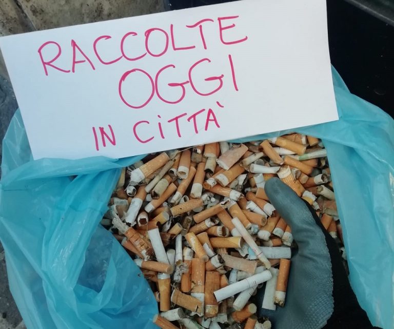 NOME: “Rieti, posacenere a cielo aperto. 4.000 mozziconi di sigaretta raccolti in poche ore”