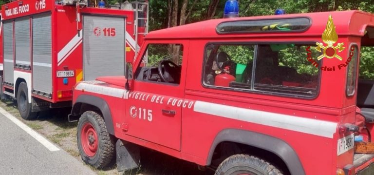 Ragazzi in mountain bike soccorsi nella notte dai Pompieri