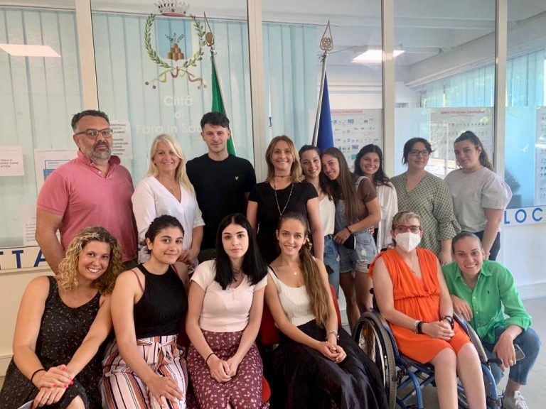 Servizio Civile, partito progetto a Fara in Sabina. Gli auguri della sindaca Cuneo ai giovani volontari