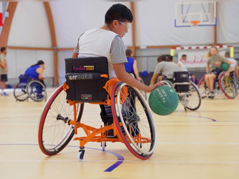 Tenuto a Rieti il “Candido Camp Junior” basket in carrozzina