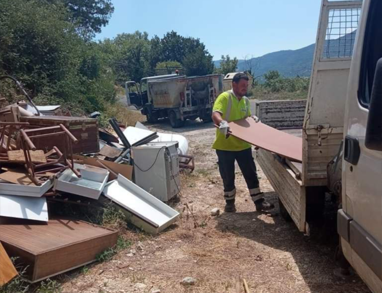 Dopo la segnalazione su Rietinvetrina bonificata la frazione Morini