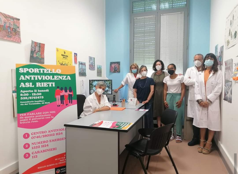 Al Consultorio di Rieti attivato sportello antiviolenza rivolto a donne e minori