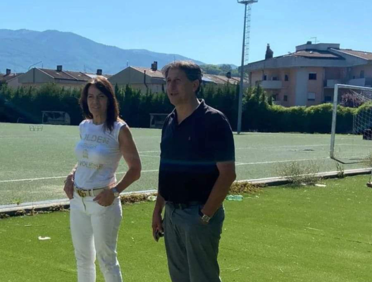 Campo ex Scia, sopralluogo degli assessori Mestichelli e Nobili. A breve confronto con il concessionario