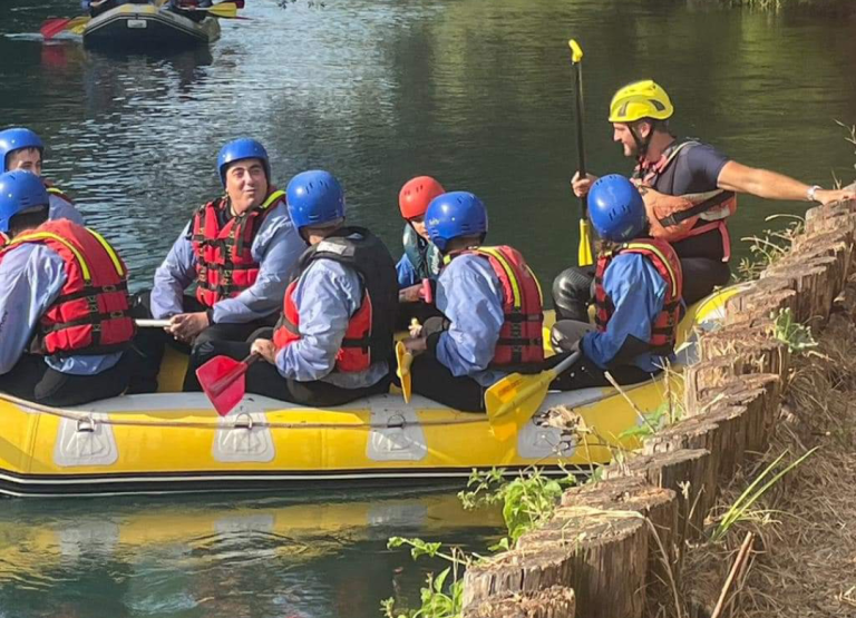 I ragazzi dell’Associazione Atletica Sport e Terapia alla scoperta del Velino