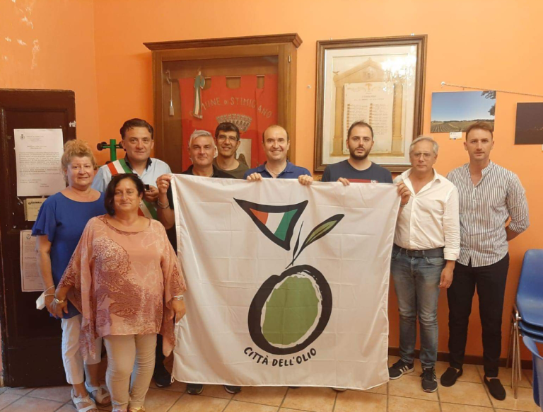 Consegnata al Comune di Stimigliano la Bandiera Città dell’Olio