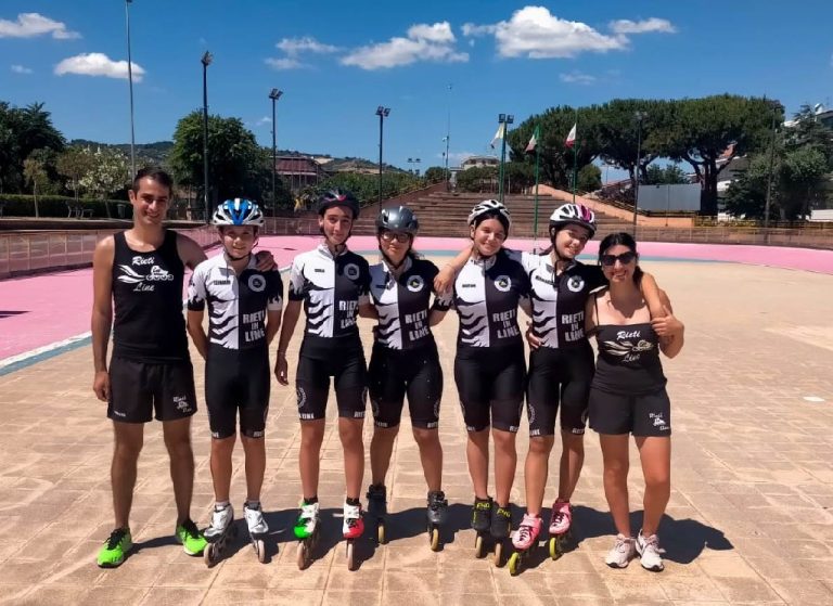 Rieti in Line a Bellusco per i Campionati Italiani Federali su Pista di Pattinaggio Corsa