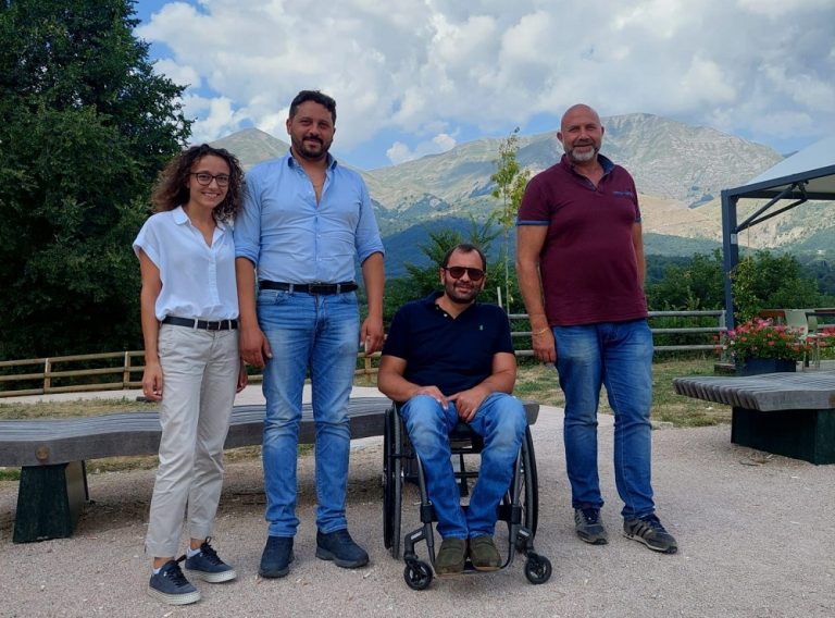 Il presidente della Provincia in visita ad Amatrice per avvio piano provinciale strade