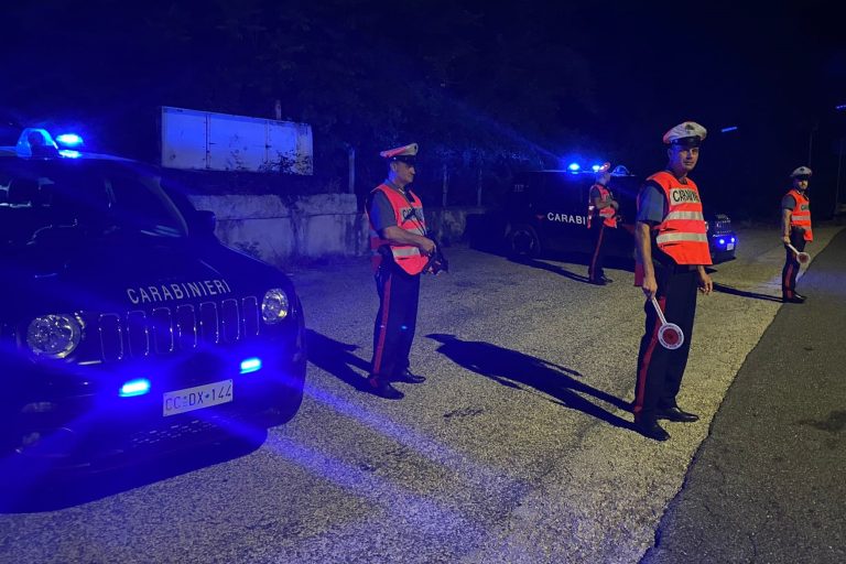 Controlli straordinari dei Carabinieri, identificate 106 persone